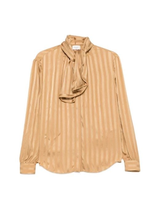 Saint Laurent Natural Blouse