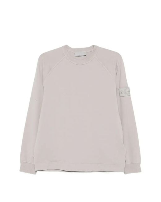 Stone Island White Ghost' Sweatshirt for men