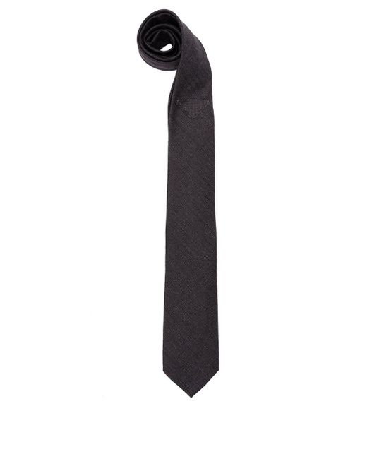Prada Blue Wool Tie for men