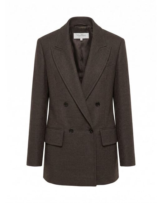 Max Mara Black Pulvino Jacket