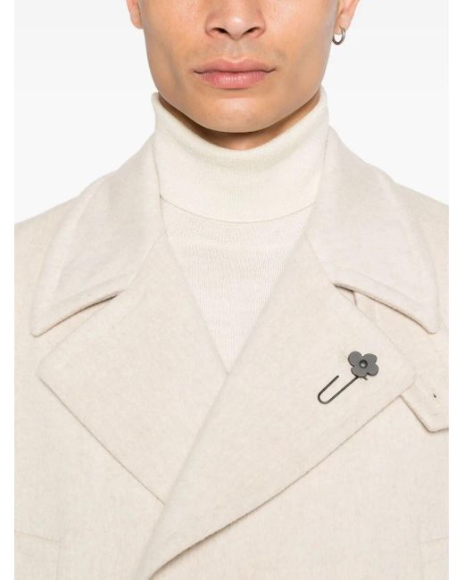 Lardini Natural Coat for men