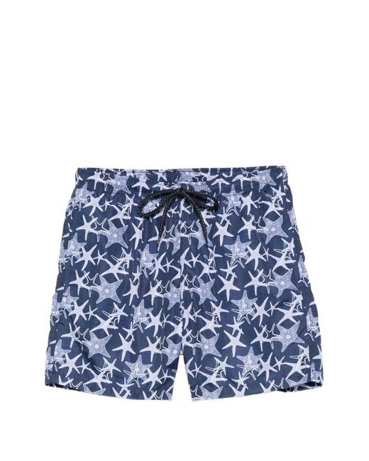 Drumohr Blue Swim Shorts for men