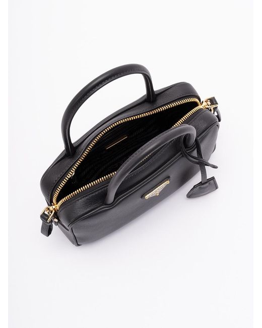 Top-Handle Bag di Prada in Black