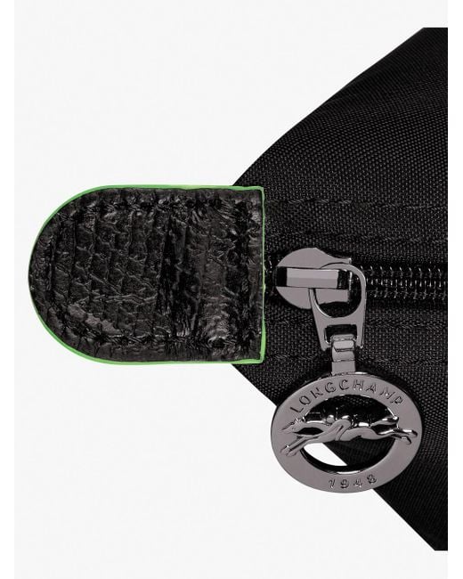 Longchamp Black `Le Pliage` Small Extensible Travel Bag
