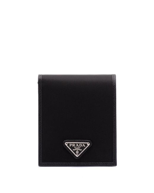 Re-Nylon Wallet di Prada in Black da Uomo