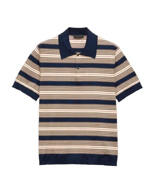 Polo di Prada in Blue da Uomo