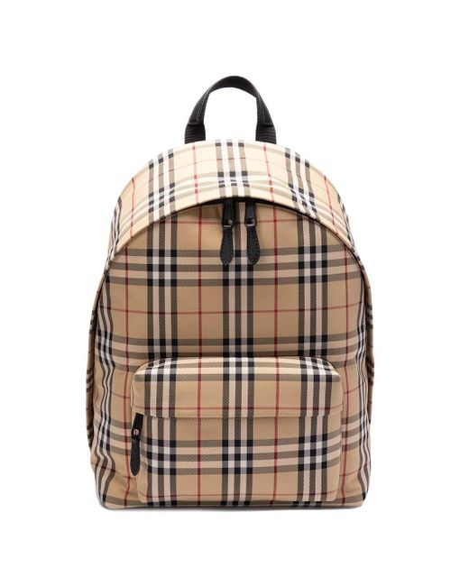Burberry Natural `jett` Backpack for men