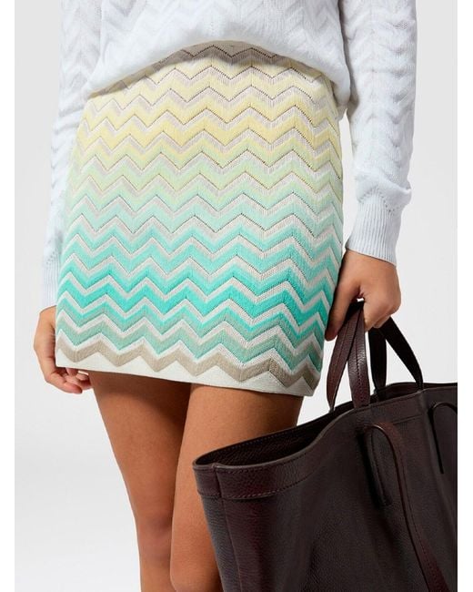 Missoni White Miniskirt