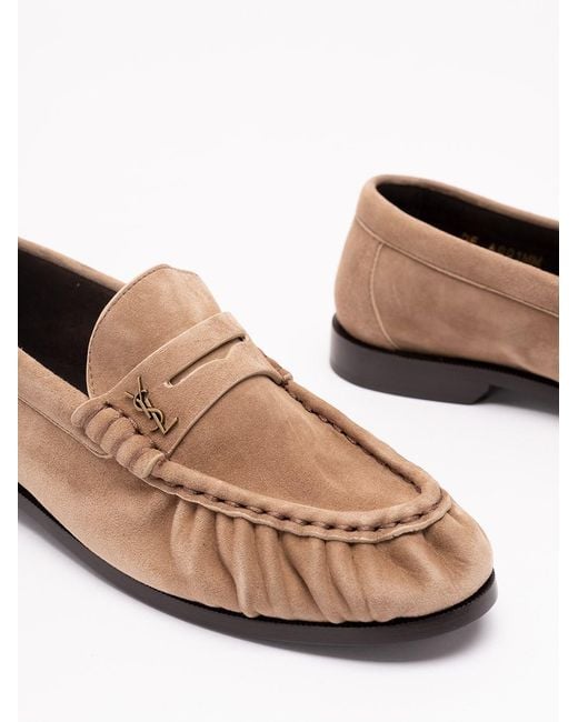 Saint Laurent Natural 'Le Loafer' Loafers