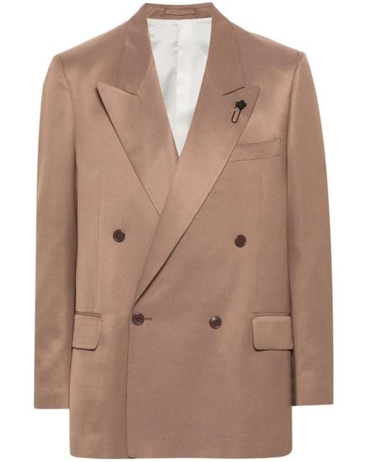 Lardini Brown 'Miami' Blazer for men