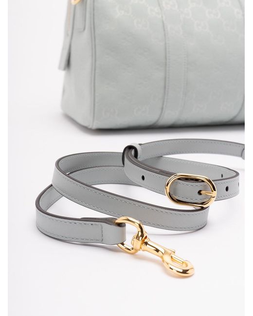 Gucci White 'Ophidia' Handbag