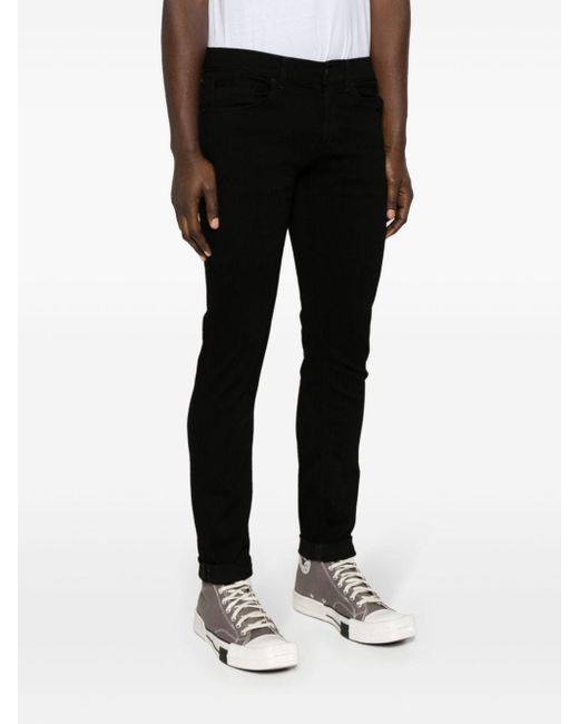 `George` 5-Pocket Jeans di Dondup in Black da Uomo