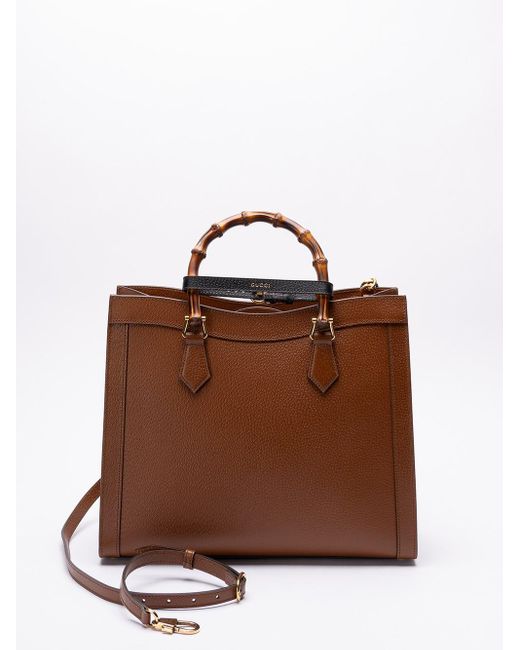 ` Diana` Medium Tote Bag di Gucci in Brown