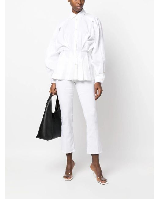 `Mandy` 5-Pocket Jeans di Dondup in White