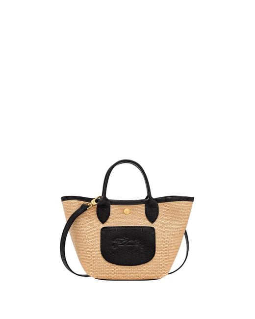 トートバッグ Longchamp Le Panier Pliage Extra Small Basket Longchamp 'Le Panier Pliage' Extra Small Basket in Black | Lyst