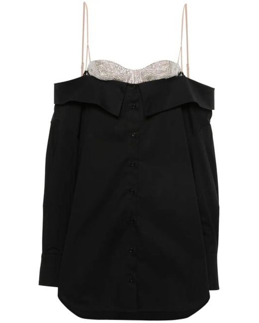 GIUSEPPE DI MORABITO Black Mini Dress