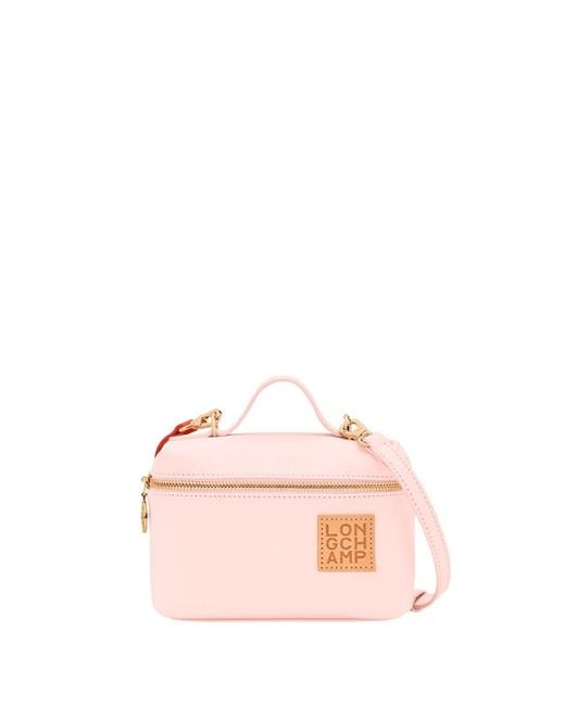 Longchamp Pink 'Le Pliage Passeport' Extra Small Bag