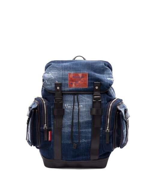DSquared² Blue Backpack for men