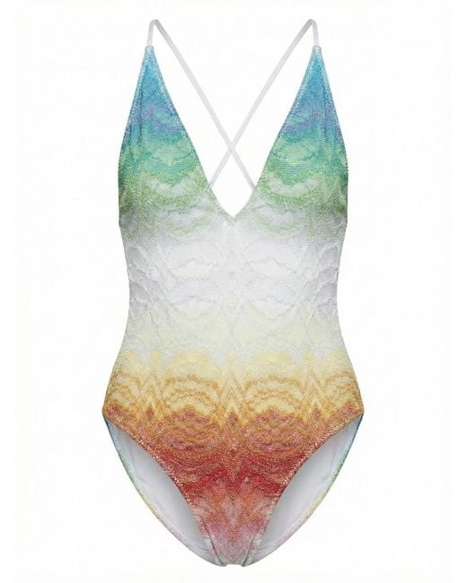 Missoni Blue One-Piece