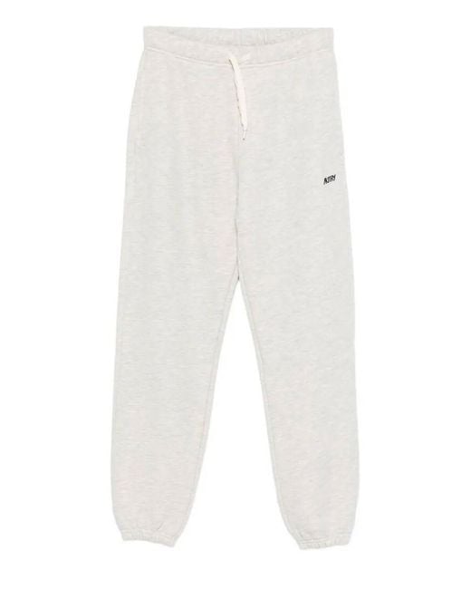 Autry White Pants