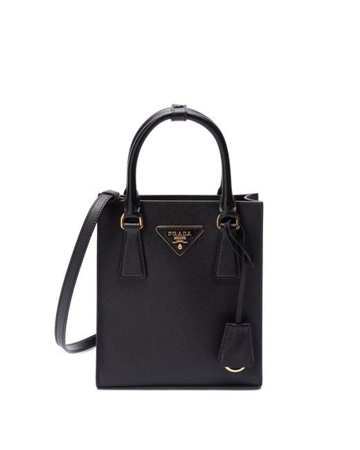 Prada Black Saffiano Leather Handbag