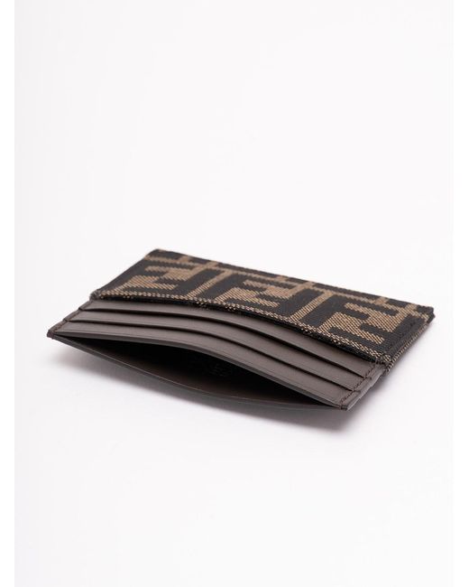 Fendi White Card Case for men