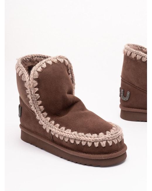Mou Brown 'Eskimo 18 Glitter Logo'