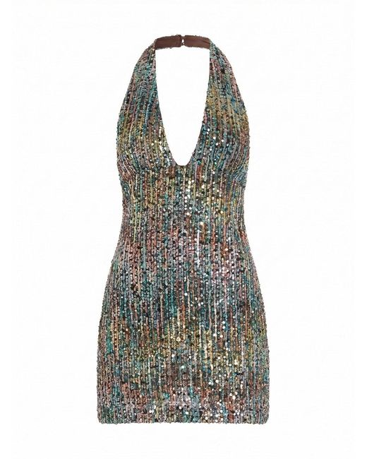 Missoni Brown 'Caperdoni' Sleeveless Short Dress
