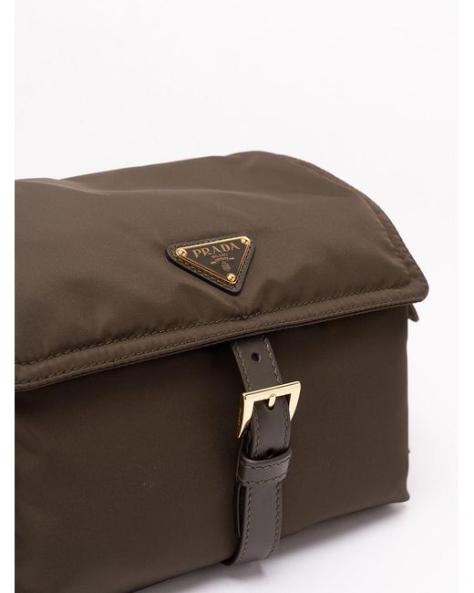 Prada Metallic Explore Medium Re-Nylon Bag
