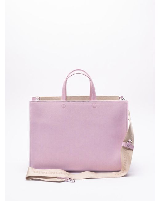 `G-Tote` Medium Tote Bag di Givenchy in Pink