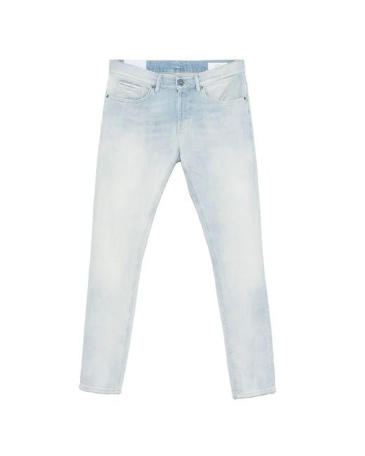 Dondup Blue 'George' Skinny 5-Pocket Jeans for men