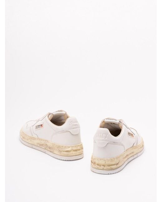 Autry White X Maison Mihara' 'Sup Vint Low' Sneakers for men