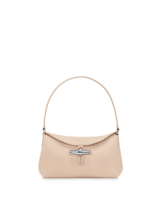 Longchamp Natural `Roseau` Small Handbag