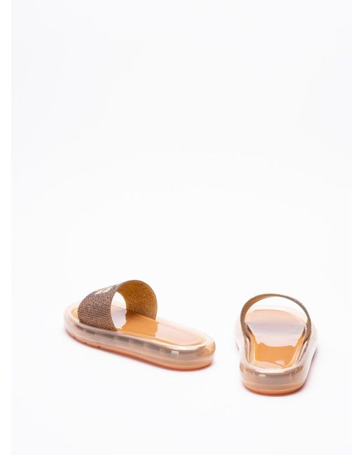 Sandali 'Crystal Bubble Jelly' di Tory Burch in Pink