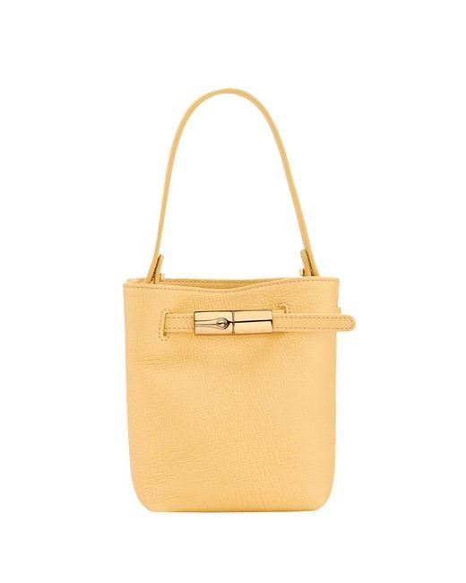 Longchamp Natural 'Le Smart Flow' Extra Small Bucket Bag
