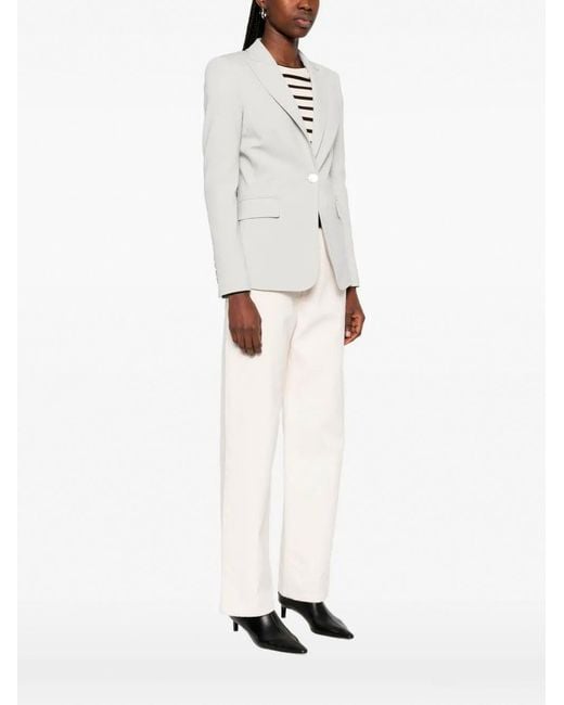 Pinko White 'New Signum' Jacket