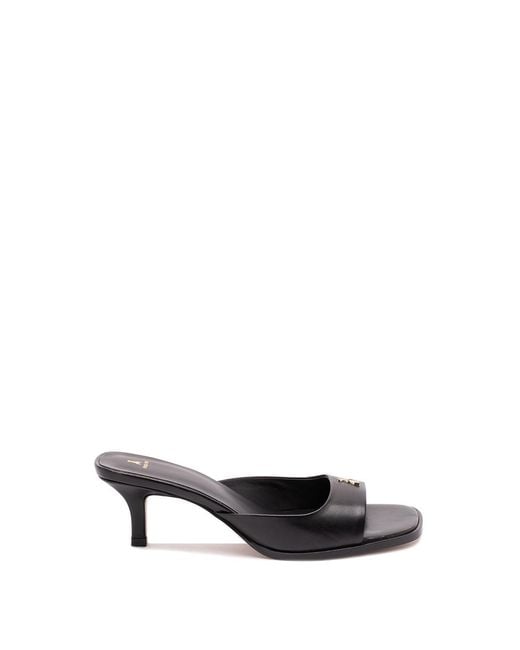 Patrizia Pepe White 'Square Essential Fly' Sandals