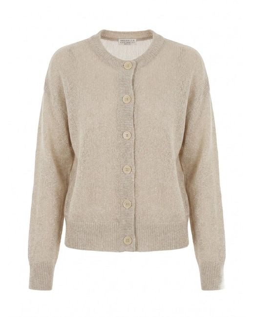 Brunello Cucinelli Natural Cardigan
