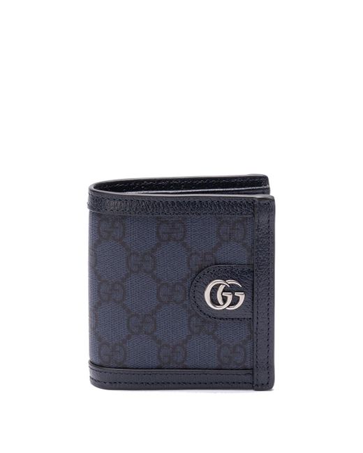 Gucci Blue `ophidia Gg` Wallet for men