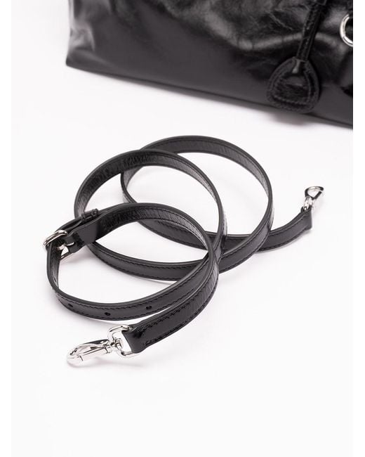 Miu Miu Black Shiny Leather Bag
