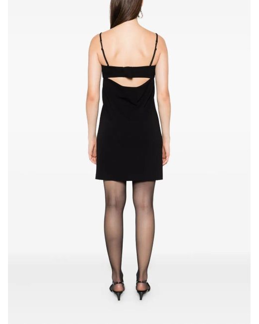 Sportmax Black Mini Dress