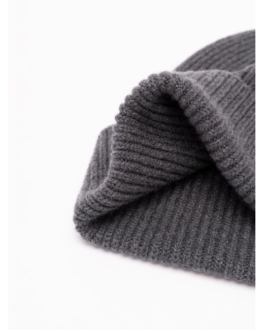 Gucci Gray Cashmere Hat for men