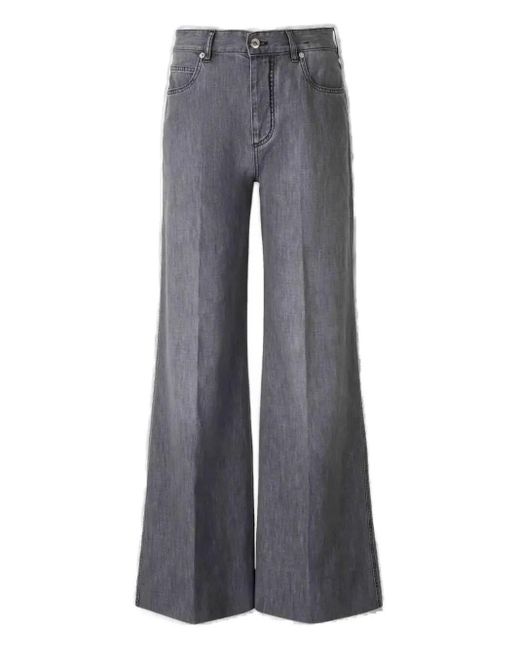 Denim Pants di Bottega Veneta in Gray