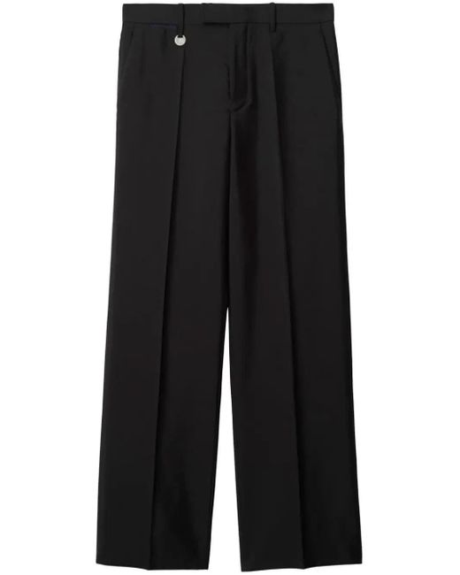 Burberry Tailored Pants in Black for Men | Lyst