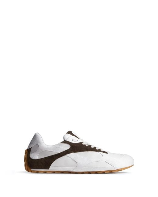 Bottega Veneta White Orbit Flash Sneakers for men