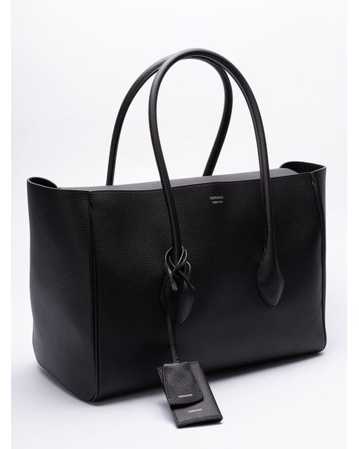 Ferragamo Black `Classic` Tote Bag for men