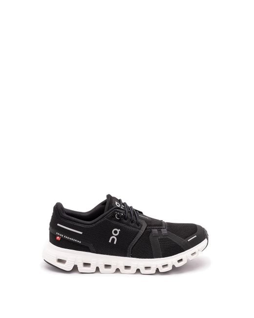 On Shoes White 'Cloud 6' Sneakers
