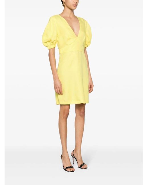 Twin Set Yellow Short Dress