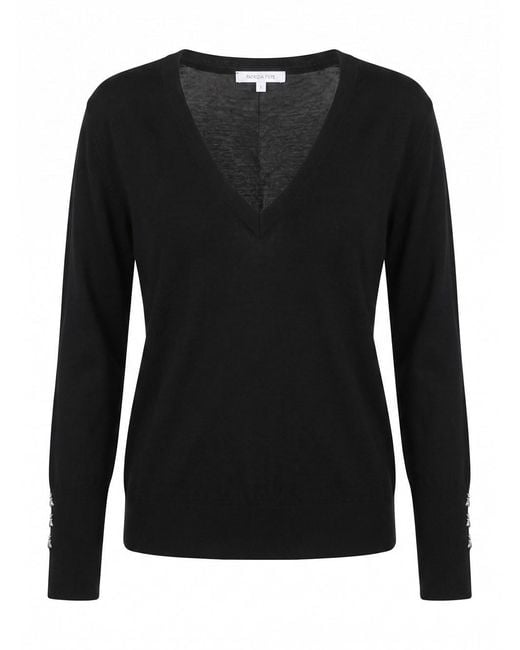 Patrizia Pepe Black Sweater