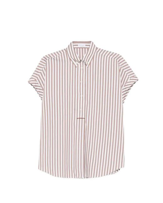 Brunello Cucinelli Pink Shirt